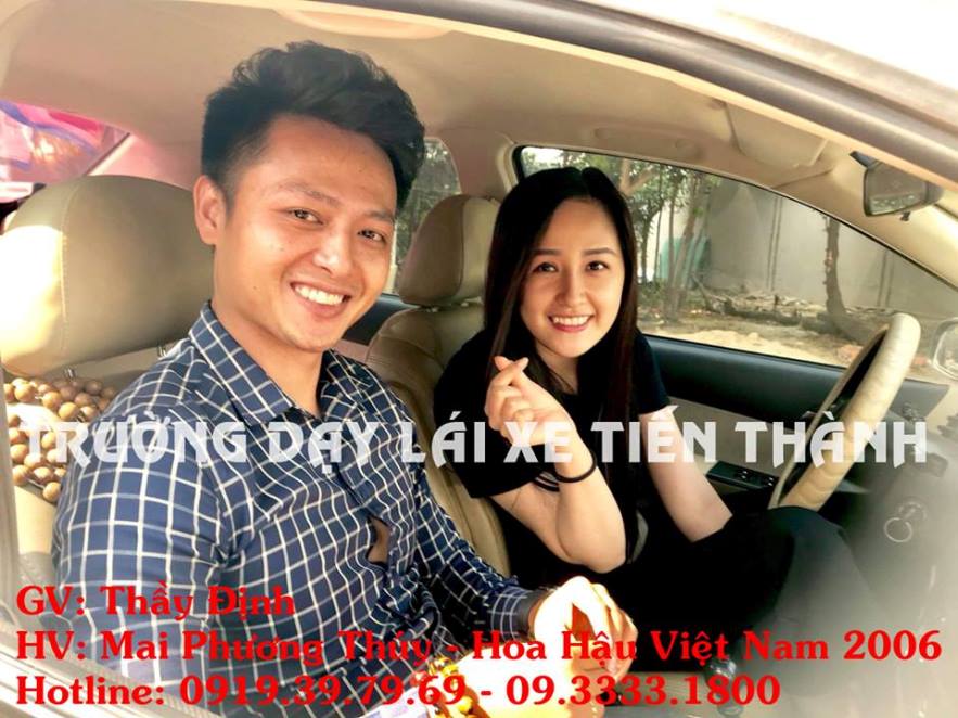 truong day lai xe oto Tien Thanh